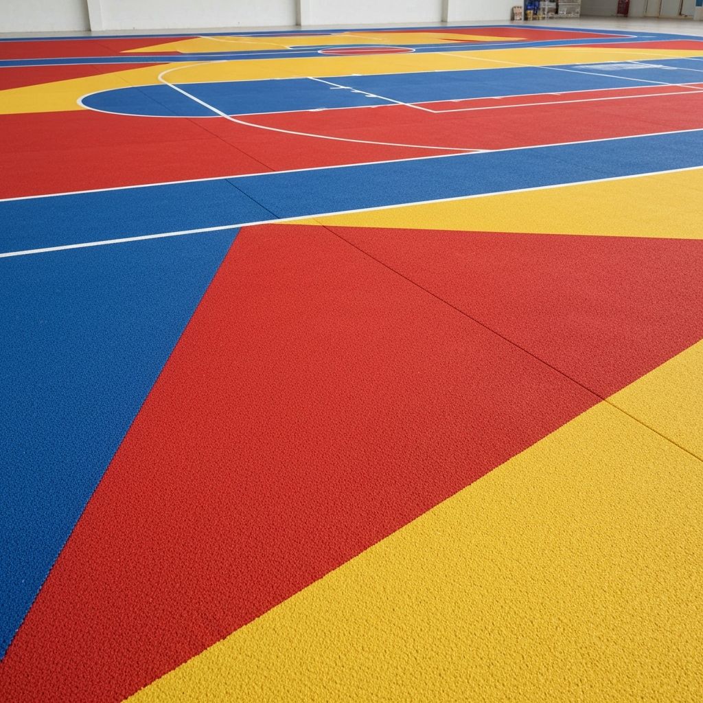 Acrylic Synthetic Court Flooring 2