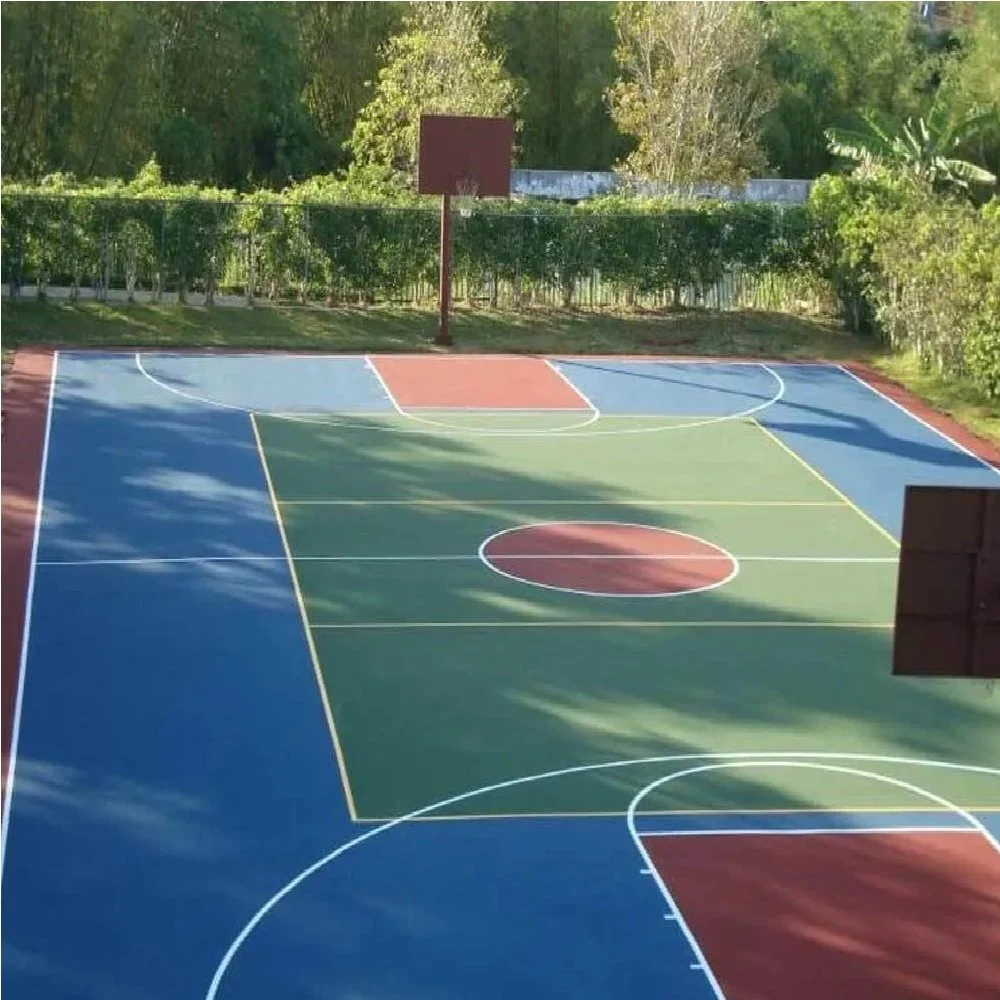 Acrylic Basketball Court - Multi-Color Design