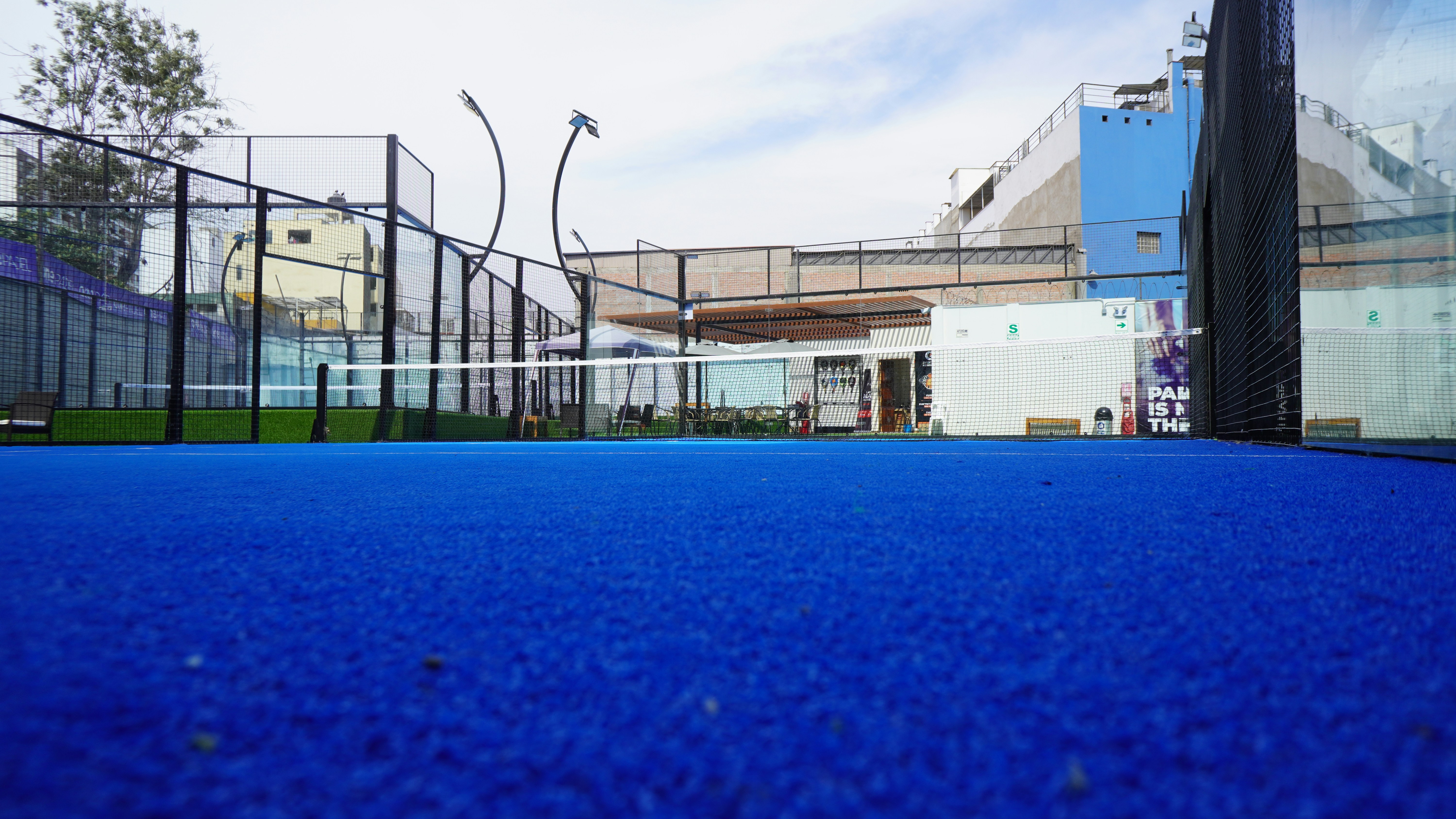 Padel Court - Ground Level Blue Court