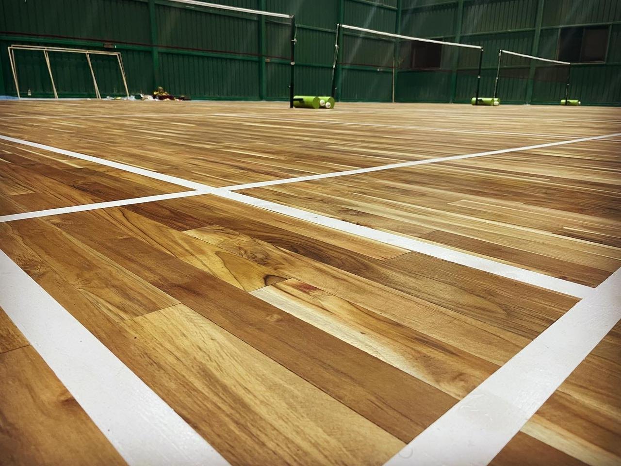 Teak Wood Floor Detail